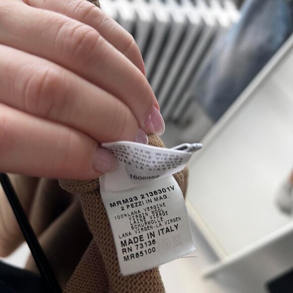 MARINA RINALDI wool cartigan - Picture 8 of 8